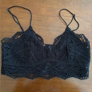 FP Black Lace Bralette